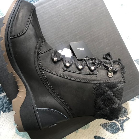 Sorel Whistler Waterproof Leather Boots, Black - Picture 5 of 8